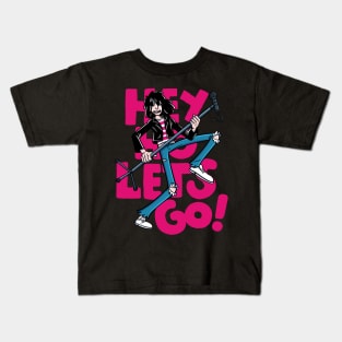 Joey Ramone Hey Ho Lets Go! T-Shirt Kids T-Shirt